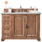 James Martin Providence 48" Driftwood Single Vanity with 3 cm Carrara Marble Top 238-105-5211-3CAR