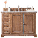 James Martin Providence 48" Driftwood Single Vanity with 3 cm Arctic Fall Solid Surface Top 238-105-5211-3AF