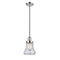 Bellmont Mini Pendant shown in the Polished Chrome finish with a Seedy shade