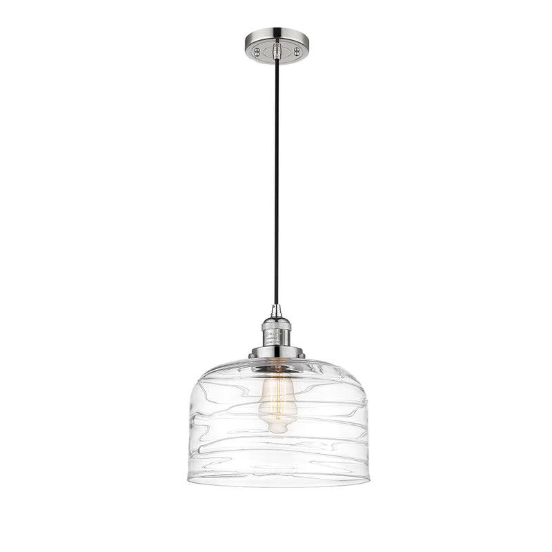 Innovations Lighting X-Large Bell 1 Light Mini Pendant part of the Franklin Restoration Collection 201C-PN-G713-L