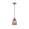 Chatham Mini Pendant shown in the Antique Copper finish with a Mercury shade