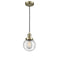 Innovations Lighting Beacon 1 Light 6" Mini Pendant with Switch 201CSW-AB-G204-6