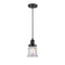 Innovations Lighting Canton 1 Light 6" Mini Pendant with Switch 201CSW-BK-G182S