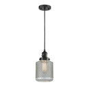 Innovations Lighting Stanton 1 Light 6" Mini Pendant with Switch 201CSW-BK-G262