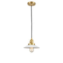 Innovations Lighting Halophane 1 Light 8.5" Mini Pendant with Switch 201CSW-SG-G1