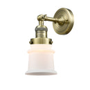 Innovations Lighting Small Canton 1 Light Semi-Flush Mount Part Of The Franklin Restoration Collection 201F-AB-G181S