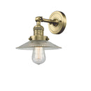 Innovations Lighting Halophane 1 Light Semi-Flush Mount Part Of The Franklin Restoration Collection 201F-AB-G2-LED