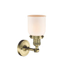 Innovations Lighting Small Bell 1 Light Semi-Flush Mount Part Of The Franklin Restoration Collection 201F-AB-G51