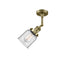 Innovations Lighting Small Bell 1 Light Semi-Flush Mount Part Of The Franklin Restoration Collection 201F-AB-G52-LED