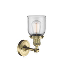 Innovations Lighting Small Bell 1 Light Semi-Flush Mount Part Of The Franklin Restoration Collection 201F-AB-G52-LED