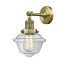 Innovations Lighting Small Oxford 1 Light Semi-Flush Mount Part Of The Franklin Restoration Collection 201F-AB-G532