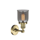 Innovations Lighting Small Bell 1 Light Semi-Flush Mount Part Of The Franklin Restoration Collection 201F-AB-G53