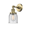 Innovations Lighting Small Bell 1 Light Semi-Flush Mount Part Of The Franklin Restoration Collection 201F-AB-G54