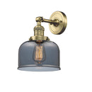 Innovations Lighting Large Bell 1 Light Semi-Flush Mount Part Of The Franklin Restoration Collection 201F-AB-G73