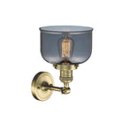 Innovations Lighting Large Bell 1 Light Semi-Flush Mount Part Of The Franklin Restoration Collection 201F-AB-G73