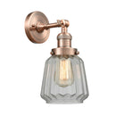 Innovations Lighting Chatham 1 Light Semi-Flush Mount Part Of The Franklin Restoration Collection 201F-AC-G142