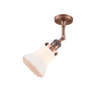 Innovations Lighting Bellmont 1 Light Semi-Flush Mount Part Of The Franklin Restoration Collection 201F-AC-G191