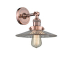 Innovations Lighting Halophane 1 Light Semi-Flush Mount Part Of The Franklin Restoration Collection 201F-AC-G2