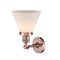 Innovations Lighting Large Cone 1 Light Semi-Flush Mount Part Of The Franklin Restoration Collection 201F-AC-G41-LED