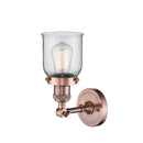 Innovations Lighting Small Bell 1 Light Semi-Flush Mount Part Of The Franklin Restoration Collection 201F-AC-G52