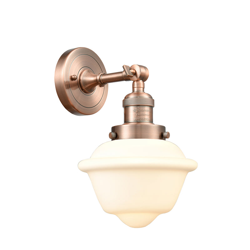 Innovations Lighting Small Oxford 1 Light Semi-Flush Mount Part Of The Franklin Restoration Collection 201F-AC-G531