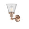 Innovations Lighting Small Cone 1 Light Semi-Flush Mount Part Of The Franklin Restoration Collection 201F-AC-G64