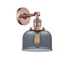 Innovations Lighting Large Bell 1 Light Semi-Flush Mount Part Of The Franklin Restoration Collection 201F-AC-G73