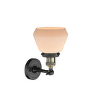 Innovations Lighting Fulton 1 Light Semi-Flush Mount Part Of The Franklin Restoration Collection 201F-BAB-G171