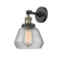 Innovations Lighting Fulton 1 Light Semi-Flush Mount Part Of The Franklin Restoration Collection 201F-BAB-G172