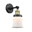 Innovations Lighting Small Canton 1 Light Semi-Flush Mount Part Of The Franklin Restoration Collection 201F-BAB-G181S