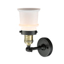 Innovations Lighting Small Canton 1 Light Semi-Flush Mount Part Of The Franklin Restoration Collection 201F-BAB-G181S