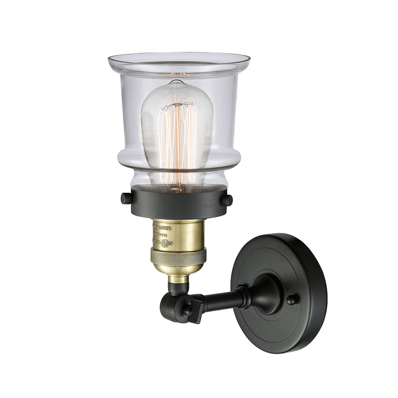 Innovations Lighting Small Canton 1 Light Semi-Flush Mount Part Of The Franklin Restoration Collection 201F-BAB-G182S-LED