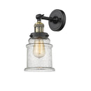 Innovations Lighting Canton 1 Light Semi-Flush Mount Part Of The Franklin Restoration Collection 201F-BAB-G184