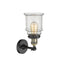 Innovations Lighting Canton 1 Light Semi-Flush Mount Part Of The Franklin Restoration Collection 201F-BAB-G184-LED