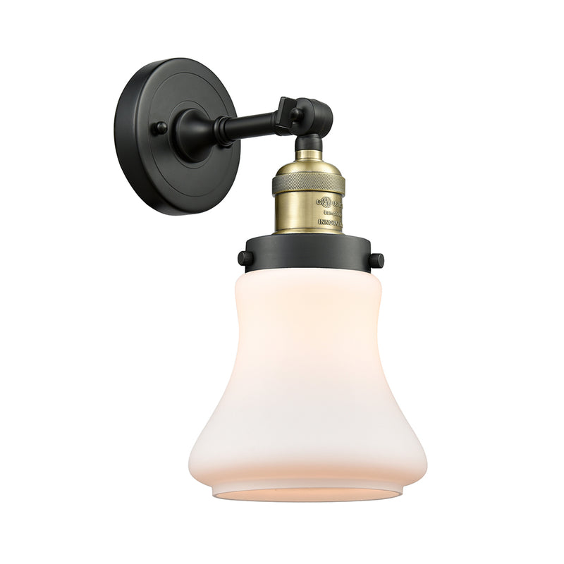 Innovations Lighting Bellmont 1 Light Semi-Flush Mount Part Of The Franklin Restoration Collection 201F-BAB-G191