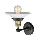 Innovations Lighting Halophane 1 Light Semi-Flush Mount Part Of The Franklin Restoration Collection 201F-BAB-G1-LED