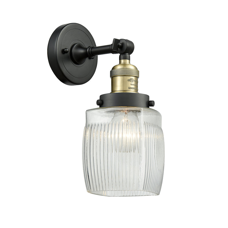 Innovations Lighting Colton 1 Light Semi-Flush Mount Part Of The Franklin Restoration Collection 201F-BAB-G302-LED