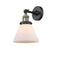 Innovations Lighting Large Cone 1 Light Semi-Flush Mount Part Of The Franklin Restoration Collection 201F-BAB-G41