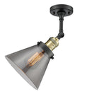 Innovations Lighting Large Cone 1 Light Semi-Flush Mount Part Of The Franklin Restoration Collection 201F-BAB-G43