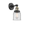 Innovations Lighting Small Bell 1 Light Semi-Flush Mount Part Of The Franklin Restoration Collection 201F-BAB-G52