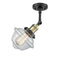 Innovations Lighting Small Oxford 1 Light Semi-Flush Mount Part Of The Franklin Restoration Collection 201F-BAB-G532