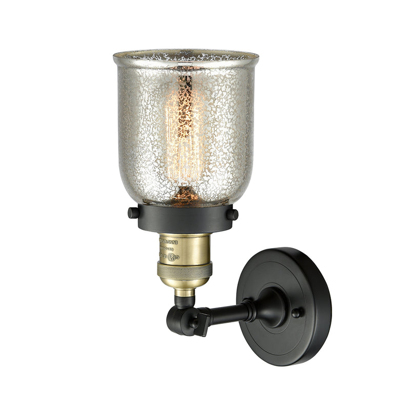 Innovations Lighting Small Bell 1 Light Semi-Flush Mount Part Of The Franklin Restoration Collection 201F-BAB-G58