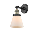 Innovations Lighting Small Cone 1 Light Semi-Flush Mount Part Of The Franklin Restoration Collection 201F-BAB-G61