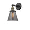 Innovations Lighting Small Cone 1 Light Semi-Flush Mount Part Of The Franklin Restoration Collection 201F-BAB-G63-LED