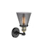 Innovations Lighting Small Cone 1 Light Semi-Flush Mount Part Of The Franklin Restoration Collection 201F-BAB-G63-LED