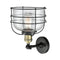 Innovations Lighting Large Bell Cage 1 Light Semi-Flush Mount Part Of The Franklin Restoration Collection 201F-BAB-G74-CE