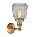 Innovations Lighting Chatham 1 Light Semi-Flush Mount Part Of The Franklin Restoration Collection 201F-BB-G142-LED