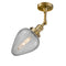 Innovations Lighting Geneseo 1 Light Semi-Flush Mount Part Of The Franklin Restoration Collection 201F-BB-G165