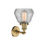 Innovations Lighting Fulton 1 Light Semi-Flush Mount Part Of The Franklin Restoration Collection 201F-BB-G172-LED