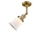 Innovations Lighting Small Canton 1 Light Semi-Flush Mount Part Of The Franklin Restoration Collection 201F-BB-G181S